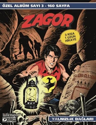 Zagor Özel Albüm 3 – Jacopo Rauch – Lal Kitap kitap kapağı