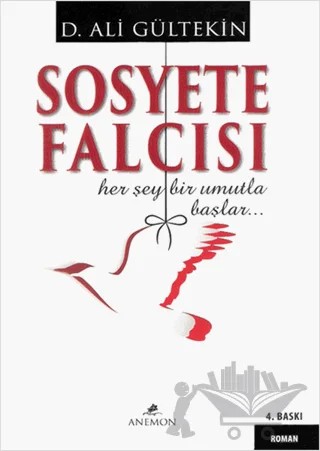 Sosyete Falcısı – D. Ali Gültekin – Anemon Yayınları kitap kapağı