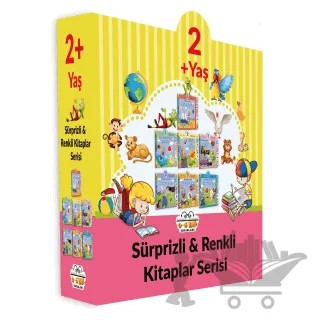 2+ Yaş Sürprizli ve Renkli Kitaplar Serisi (7 Kitap Set) – Kolektif – 0-6 Yaş Yayınları kitap kapağı