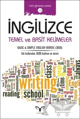 İngilizce Temel ve Basit Kelimeler – Mahmut Sami Akgün – Armada Yayınevi kitap kapağı
