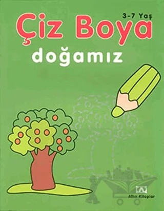 Doğamız Çiz Boya – Oya Ferzan Gürsoy – Altın Kitaplar kitap kapağı
