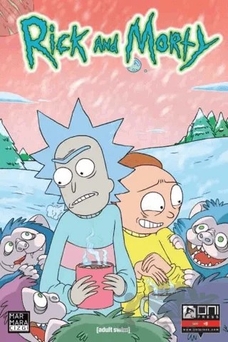 Rick and Morty 8 – Zac Gorman – Marmara Çizgi kitap kapağı