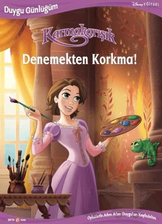 Disney - Duygu Günlüğüm Karmakarışık Denemekten Korkma! – Thea Feldman – Beta Kids kitap kapağı
