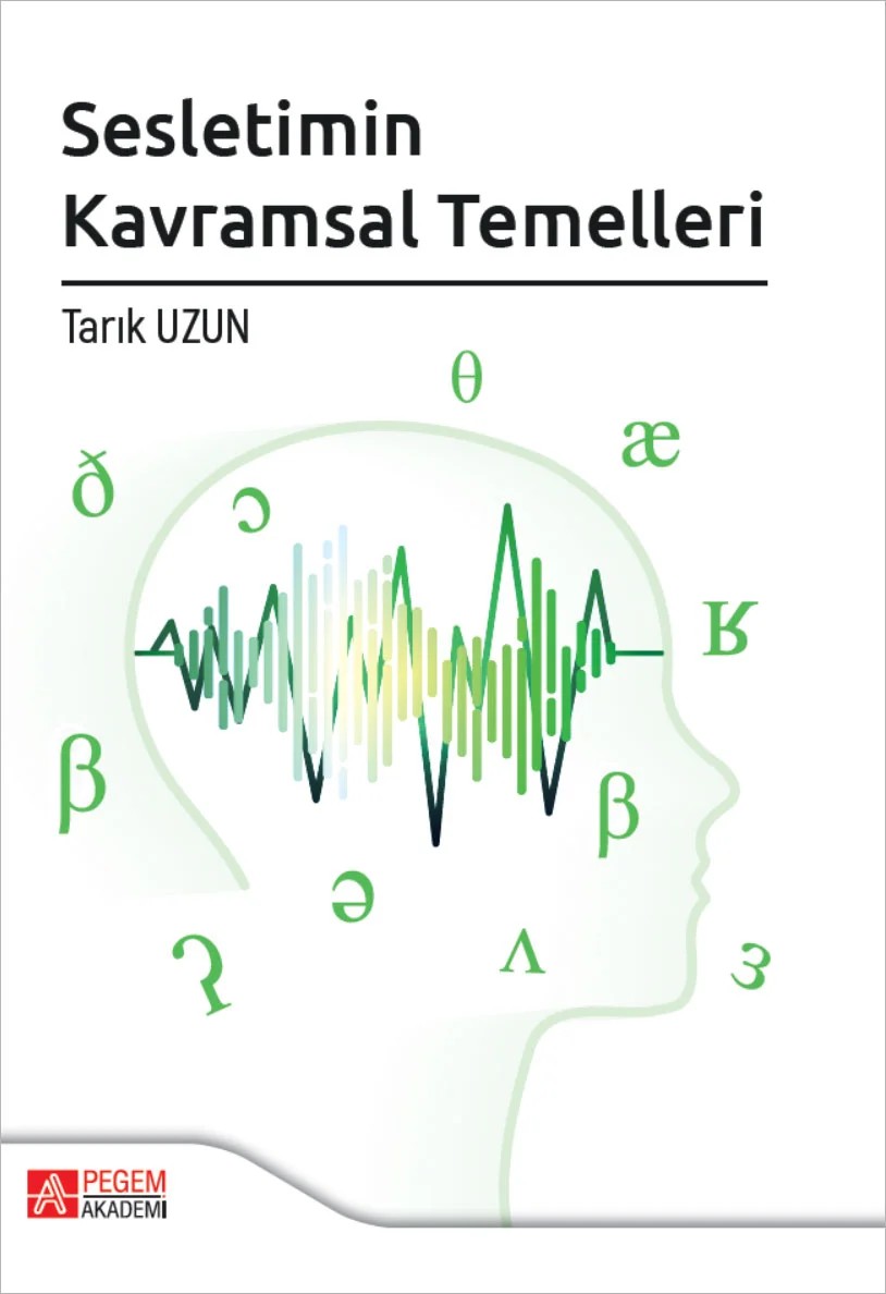 Sesletimin Kavramsal Temelleri – Pegem Akademi Yayıncılık kitap kapağı