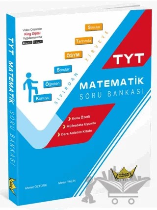 TYT Matematik Soru Bankası – Mesut Yalın, Ahmet Öztürk – King Yayınları kitap kapağı