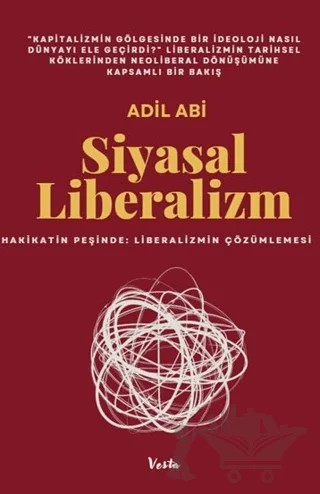 Siyasal Liberalizm – Adil Abi – Vesta Yayınları kitap kapağı