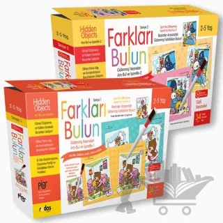 Farkları Bulun – Kolektif – Piar Kids kitap kapağı