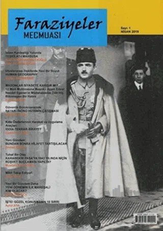 Faraziyeler Mecmuası Sayı: 1 Nisan 2019 – Erguvani Yayınevi kitap kapağı