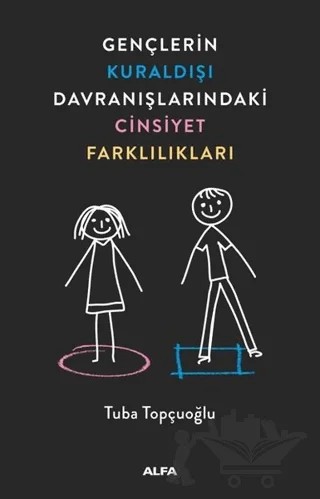Gençlerin Kuraldışı Davranışlarındaki Cinsiyet Farklılıkları – Tuba Topçuoğlu – Alfa Yayınları kitap kapağı