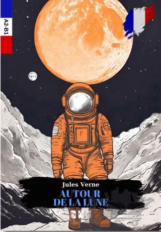Autour De La Lune – Jules Verne – TGR Yayıncılık kitap kapağı