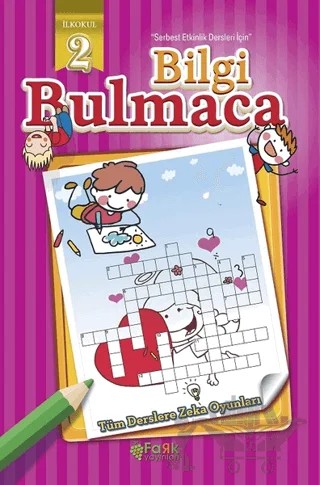 Bilgi Bulmaca İlkokul 2 – Veysel Yıldız – Fark Yayınları kitap kapağı
