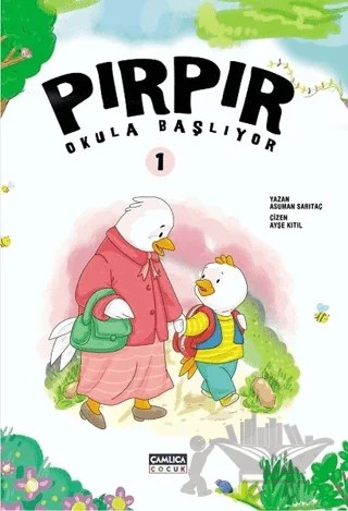 Pırpır Okula Başlıyor 1 – Asuman Sarıtaç – Çamlıca Çocuk Yayınları kitap kapağı