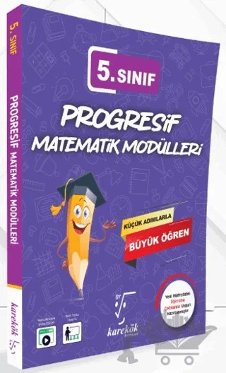 5. Sınıf Progresif Matematik Modülleri – Sibel Dağdeviren – Karekök Yayıncılık kitap kapağı