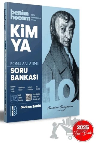 2025 10. Sınıf Kimya Konu Anlatımlı Soru Bankası – Görkem Şahin – Benim Hocam Yayınları kitap kapağı