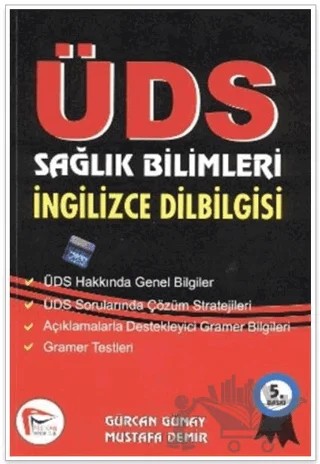 ÜDS Sağlık Bilimleri İngilizce – Mustafa Demir – Pelikan Tıp Teknik Yayıncılık kitap kapağı