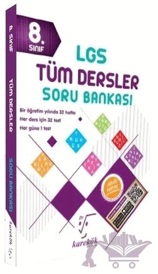 8. Sınıf LGS Tüm Dersler Soru Bankası – Kolektif – Karekök Yayıncılık kitap kapağı