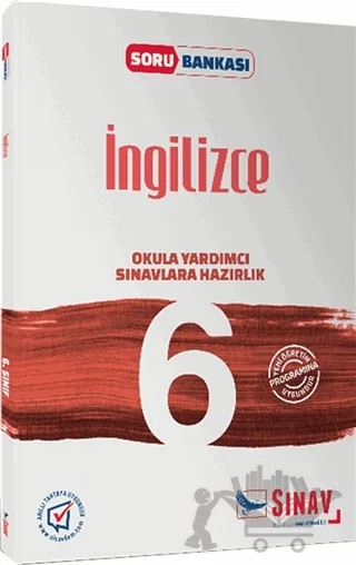 6. Sınıf İngilizce Soru Bankası – Kolektif – Sınav Yayınları kitap kapağı