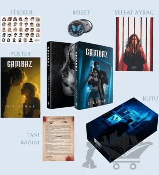 Cambaz - 7 Tutsak 1 Ölü (Kutulu) – Işıl Limae – Martı Yayınları kitap kapağı
