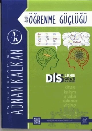 Özgül Öğrenme Güçlüğü – Adnan Kalkan – Çizge Yayınevi kitap kapağı