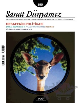 Sanat Dünyamız İki Aylık Kültür ve Sanat Dergisi Sayı: 185 Kasım - Aralık 2021 – Yapı Kredi Yayınları kitap kapağı