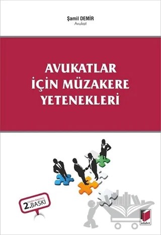 Avukatlar İçin Müzakere Yetenekleri – Şamil Demir – Adalet Yayınevi kitap kapağı