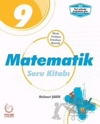 Palme 9. Sınıf Matematik Soru Kitabı – Mehmet Şahin – Palme Yayınları kitap kapağı