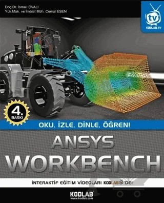 Ansys Workbench – Cemal Esen, İsmail Ovalı – Kodlab Yayın Dağıtım kitap kapağı