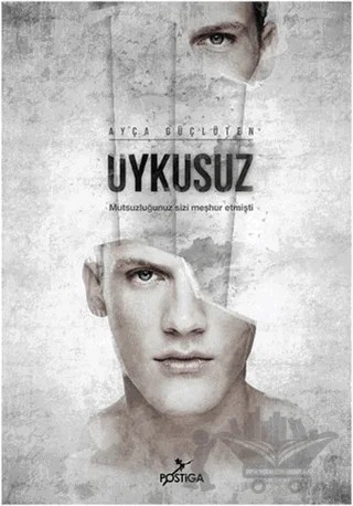Uykusuz – Ayça Güçlüten – Postiga Yayınları kitap kapağı