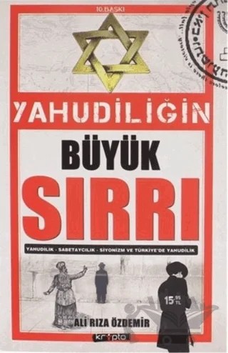 Yahudiliğin Büyük Sırrı – İskender Özdemir – Kripto Basım Yayın kitap kapağı