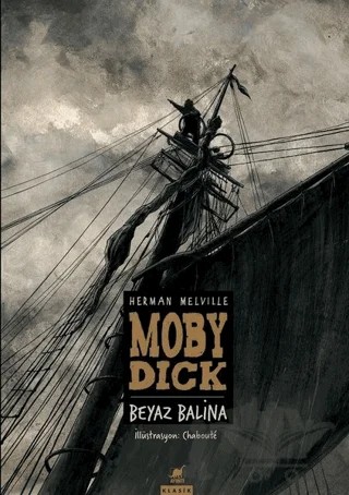 Moby Dick - Beyaz Balina – Herman Meville – Ayrıntı Yayınları kitap kapağı