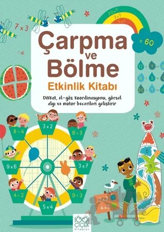 Çarpma ve Bölme Etkinlik Kitabı – Darran Stobbart – 1001 Çiçek Kitaplar kitap kapağı