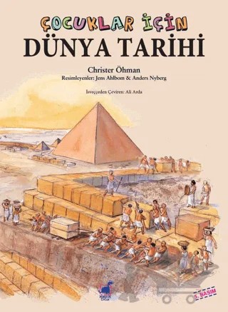 Çocuklar İçin Dünya Tarihi – Christer Öhman – Dinozor Çocuk kitap kapağı