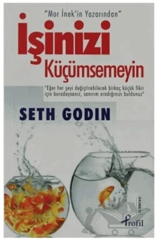 İşinizi Küçümsemeyin – Seth Godin – Profil Kitap kitap kapağı
