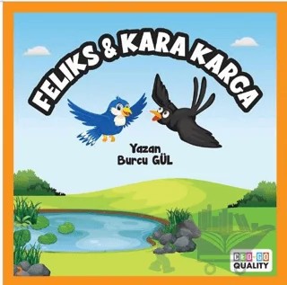 Feliks - Kara Karga – Burcu Gül – Cinius Yayınları kitap kapağı