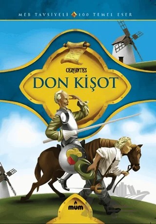 Don Kişot – Miguel de Cervantes Saavedra – Mum Yayınları kitap kapağı
