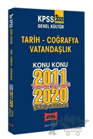 2021 KPSS Genel Kültür Konu Konu Tamamı Çözümlü Çıkmış Sorular – Kolektif – Yargı Yayınevi kitap kapağı