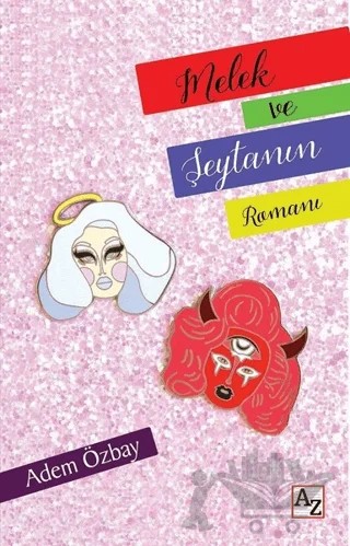 Melek ve Şeytanın Romanı – Adem Özbay – Az Kitap kitap kapağı