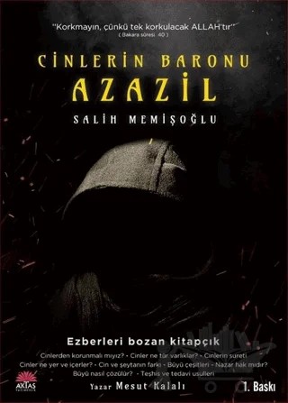 Cinlerin Baronu Azazil – Mesut Kalalı – Aktaş Yayıncılık kitap kapağı