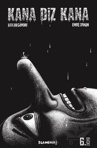 Kana Diz Kana – Hakan Günday – Flaneur Books kitap kapağı