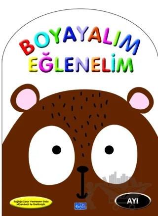 Boyayalım Eğlenelim Ayı – Kolektif – Parıltı Yayınları kitap kapağı