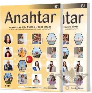 Anahtar B1 Ders Kitabı + Çalışma Kitabı – Abdurrahim Elveren – Akdem Yayınları kitap kapağı