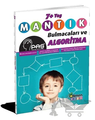 PAS Serisi 7+ Yaş Mantık Bulmacaları ve Algoritma – Kolektif – limonKIDS kitap kapağı