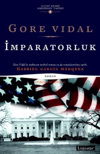 İmparatorluk – Gore Vidal – Literatür Yayıncılık kitap kapağı