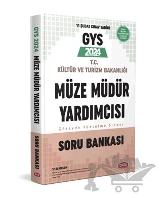 2024 GYS T.C Kültür Ve Turizm Bakanlığı Müze Müdür Yardımcısı Görevde Yükselme Sınavı Soru Bankası – Kolektif – Data Yayınları kitap kapağı