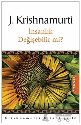 İnsanlık Değişebilir mi? – J. Krishnamurti – Omega kitap kapağı