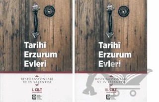 Tarihi Erzurum Evleri - 2 Cilt – Temel Sağlam – Atatürk Üniversitesi Yayınları kitap kapağı