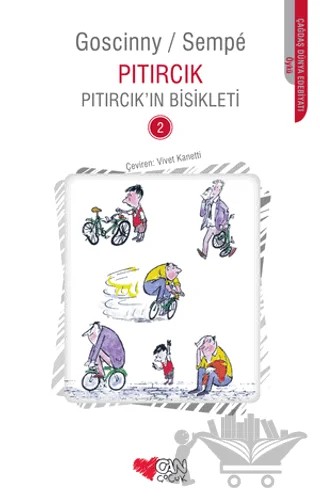 Pıtırcık’ın Bisikleti 2 – Rene Goscinny – Can Çocuk Yayınları kitap kapağı