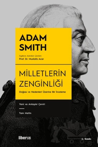 Milletlerin Zenginliği – Adam Smith – Liberus Yayınları kitap kapağı