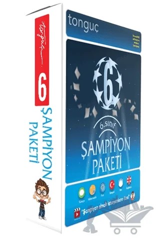 6. Sınıf Şampiyon Seti – Kolektif – Tonguç Akademi kitap kapağı