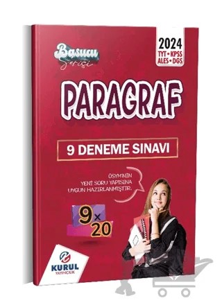 2024 Başucu Serisi Tüm Sınavlar İçin 9x20 Paragraf Denemeleri – Kolektif – Kurul Yayıncılık kitap kapağı